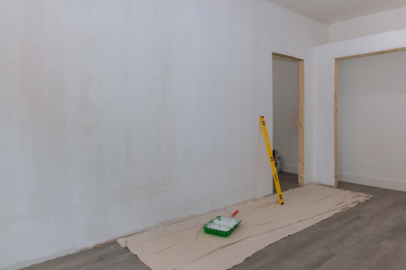 Preparing a room for painting